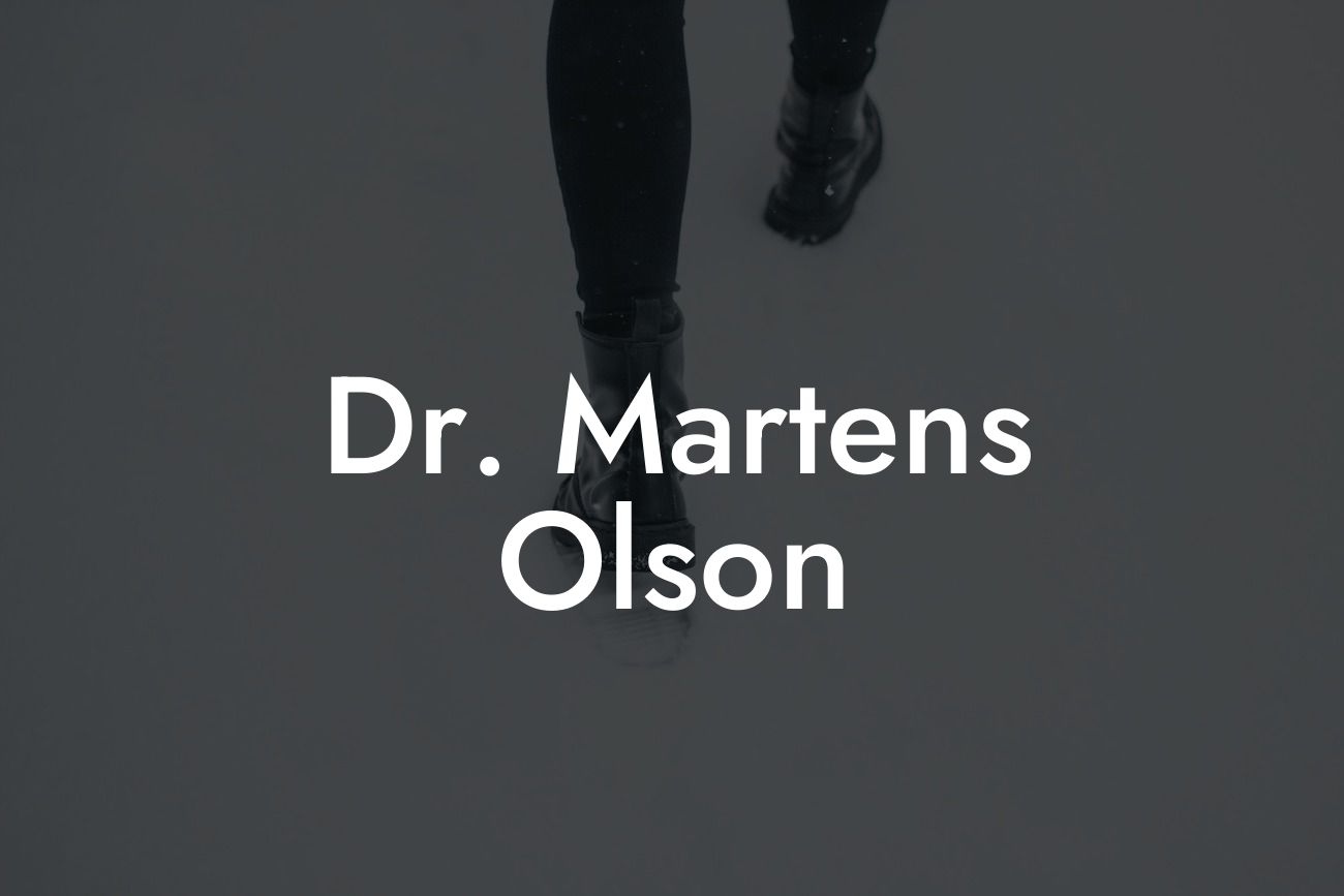 Dr. Martens Olson