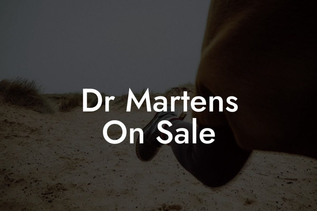 Dr Martens On Sale