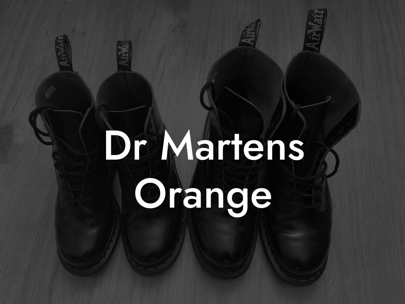 Dr Martens Orange