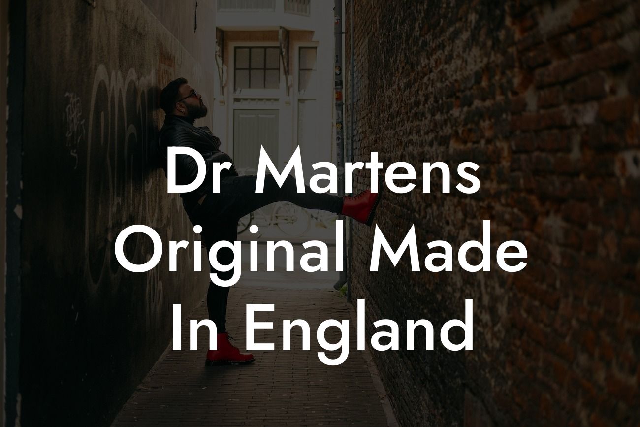 Dr Martens Original Made In England