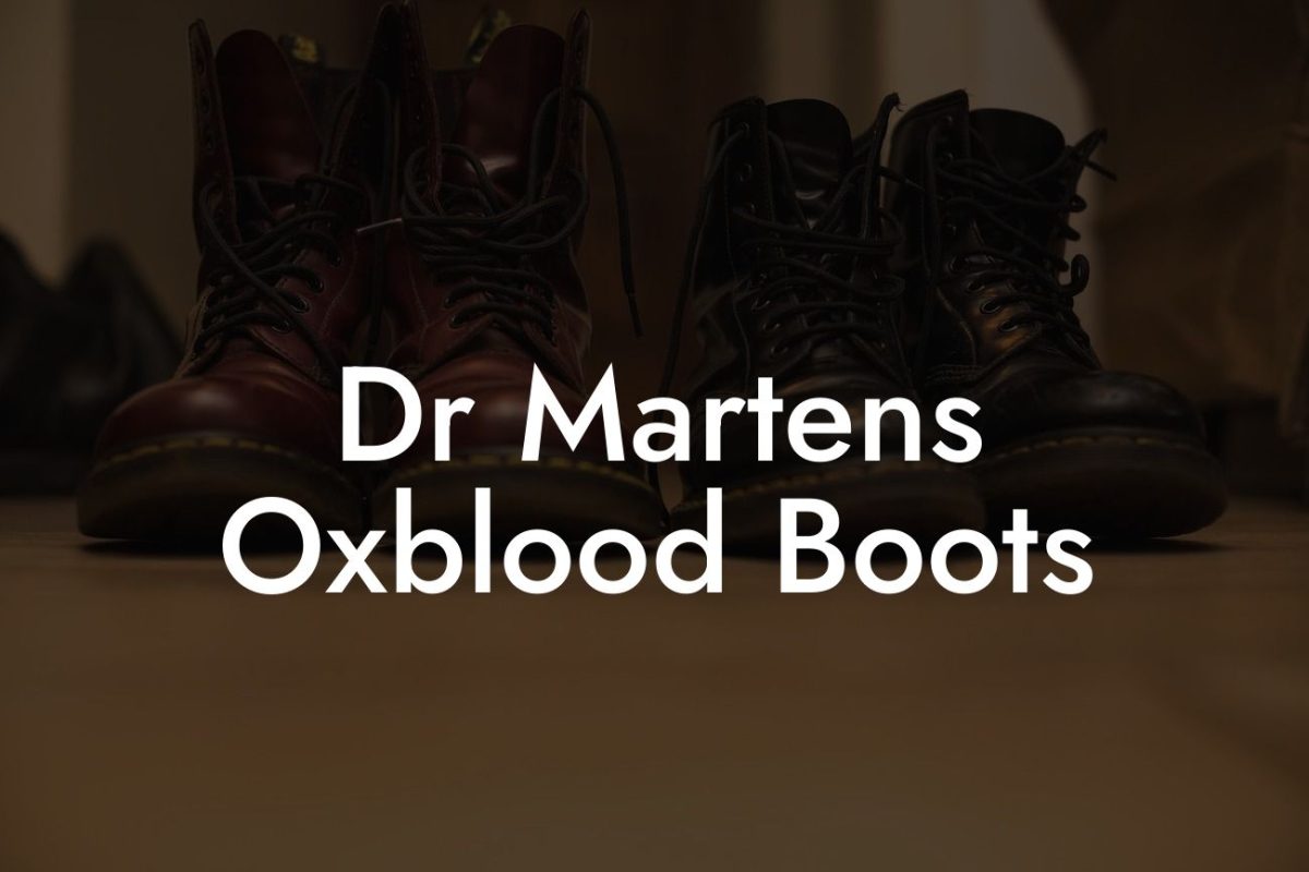 Dr Martens Oxblood Boots