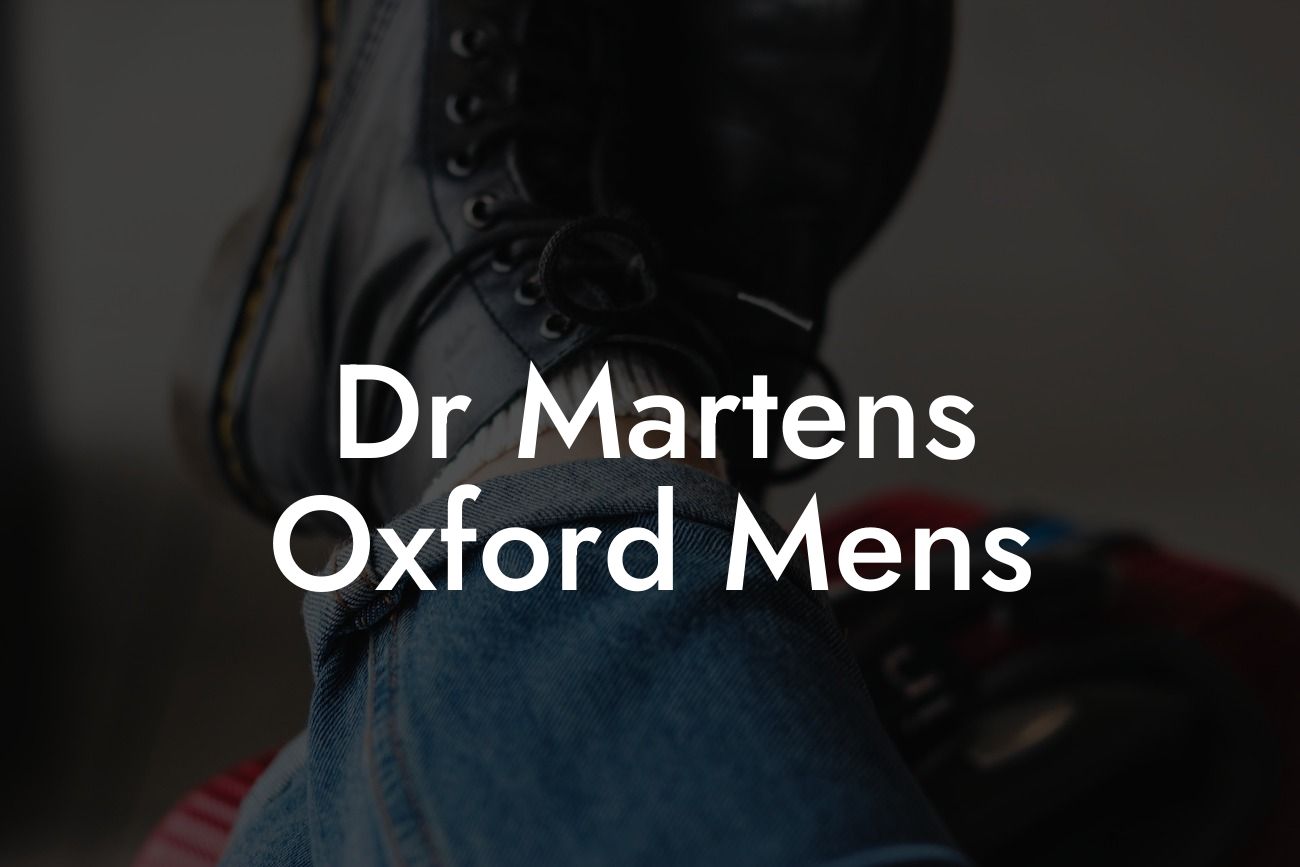 Dr Martens Oxford Mens