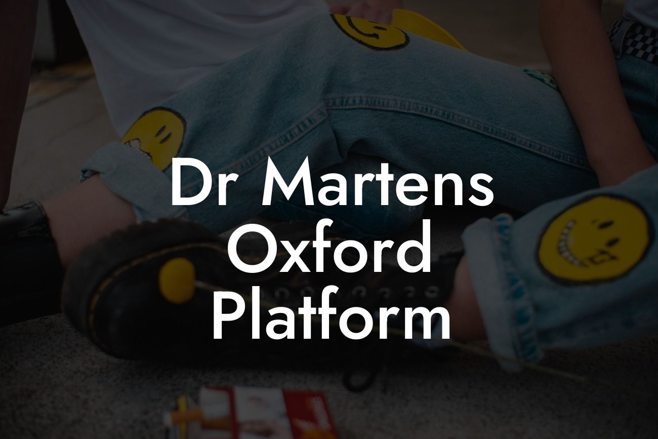 Dr Martens Oxford Platform