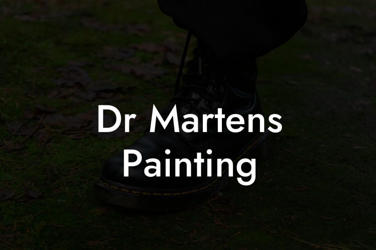 Dr Martens Painting