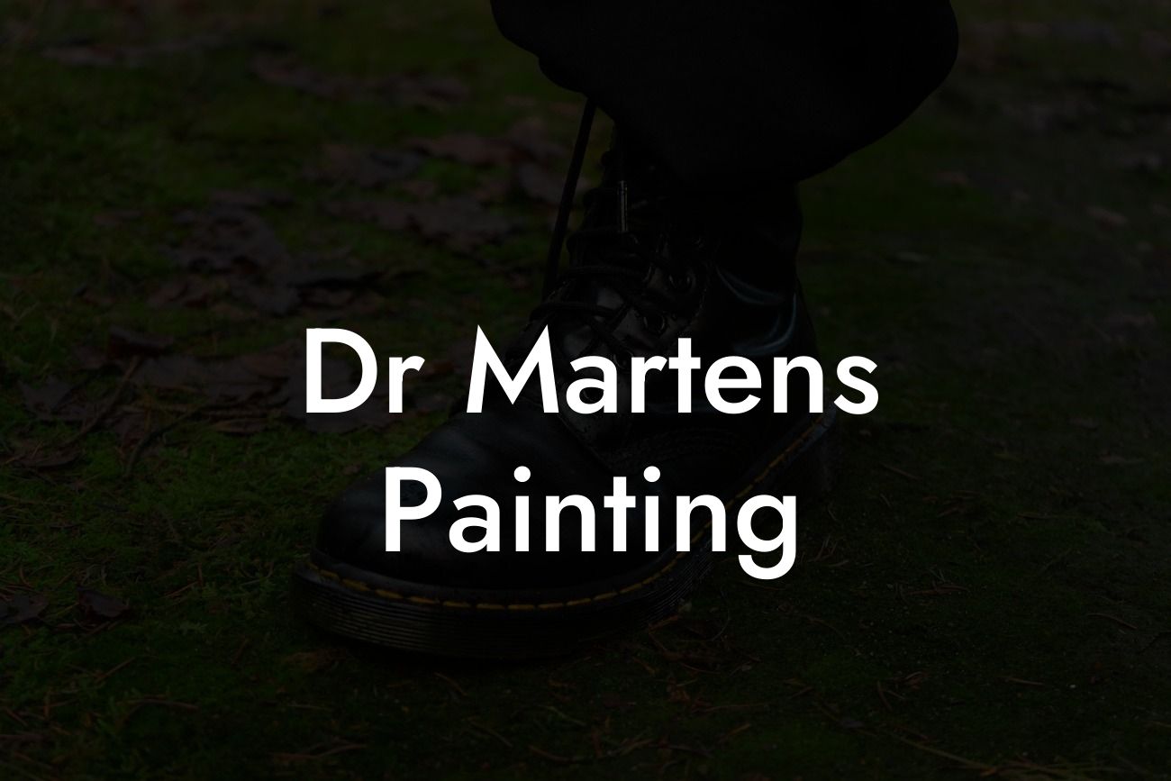 Dr Martens Painting