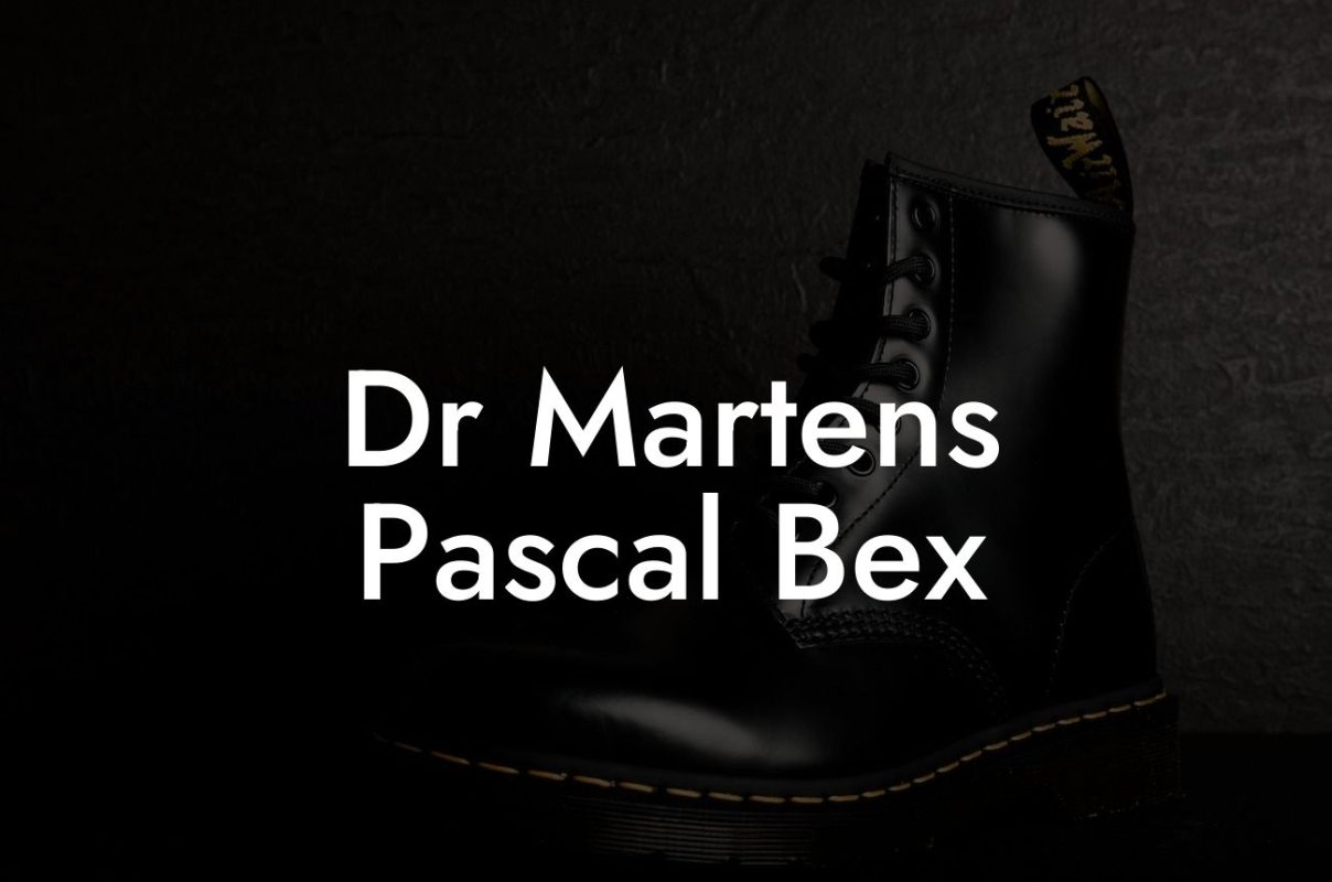 Dr Martens Pascal Bex