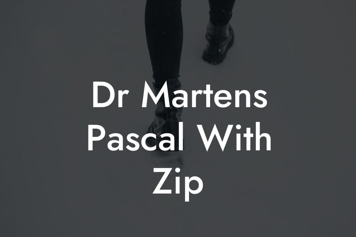 Dr Martens Pascal With Zip