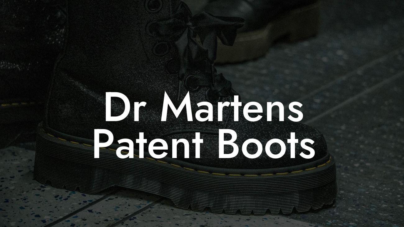 Dr Martens Patent Boots