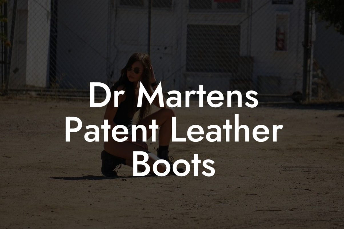 Dr Martens Patent Leather Boots