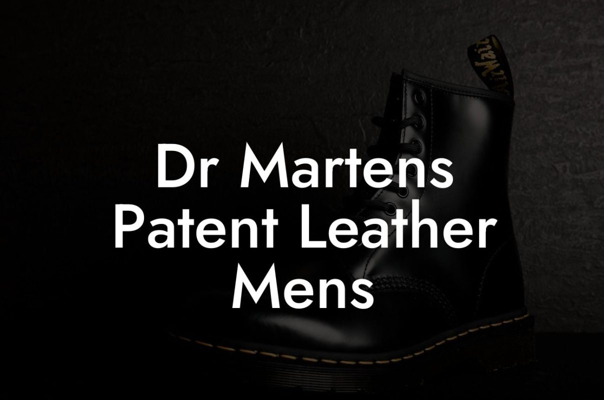 Dr Martens Patent Leather Mens