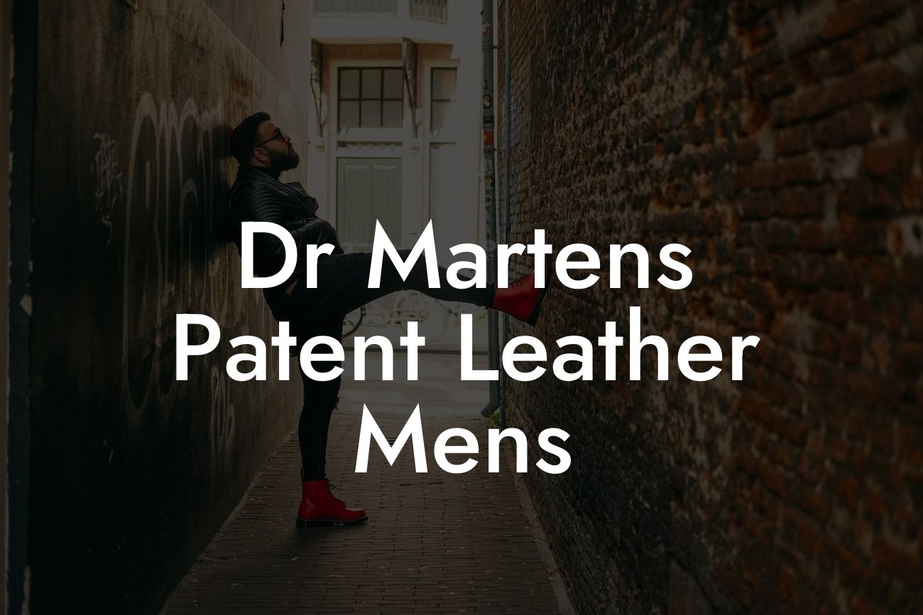 Dr Martens Patent Leather Mens