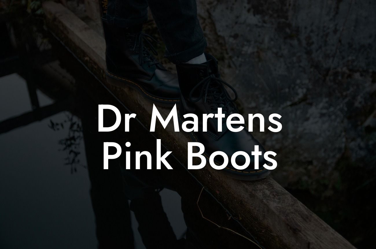 Dr Martens Pink Boots