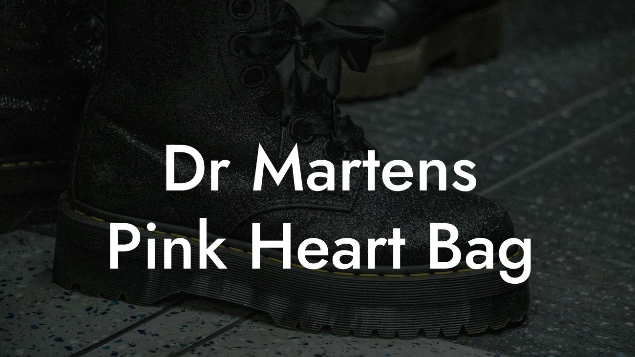 Dr Martens Pink Heart Bag