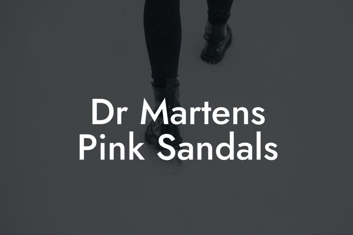 Dr Martens Pink Sandals