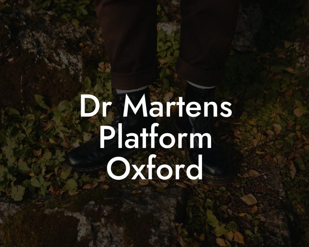 Dr Martens Platform Oxford