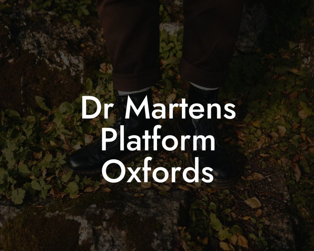 Dr Martens Platform Oxfords