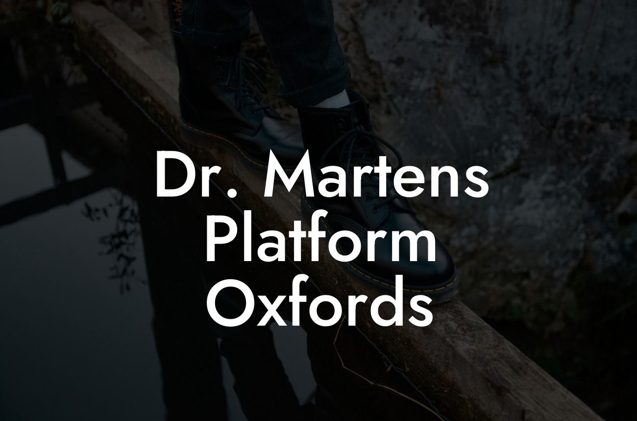 Dr Martens Platform Oxfords