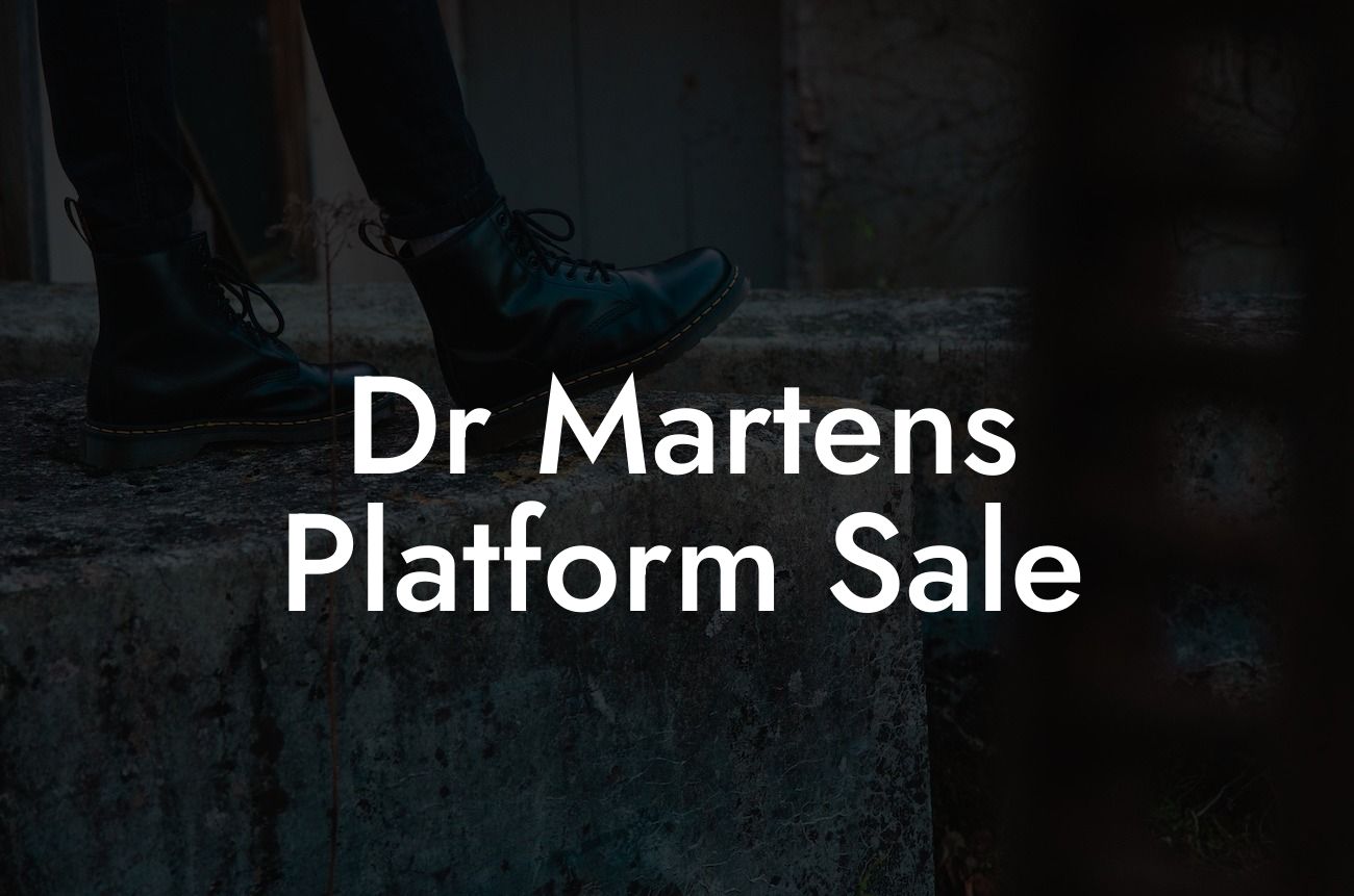 Dr Martens Platform Sale