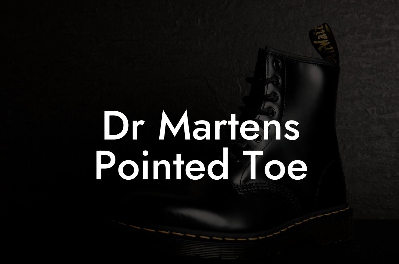 Dr Martens Pointed Toe