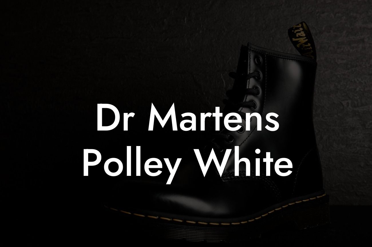 Dr Martens Polley White