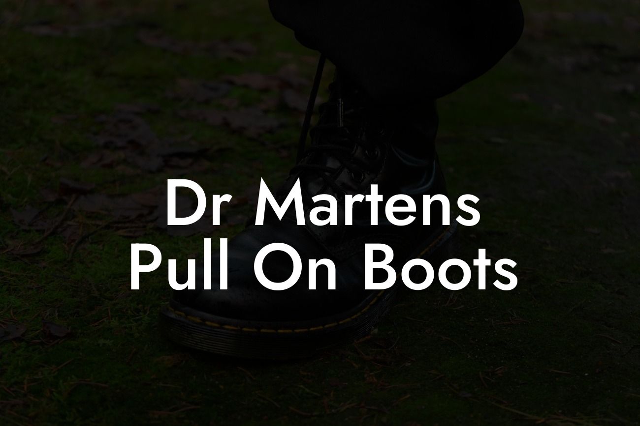 Dr Martens Pull On Boots