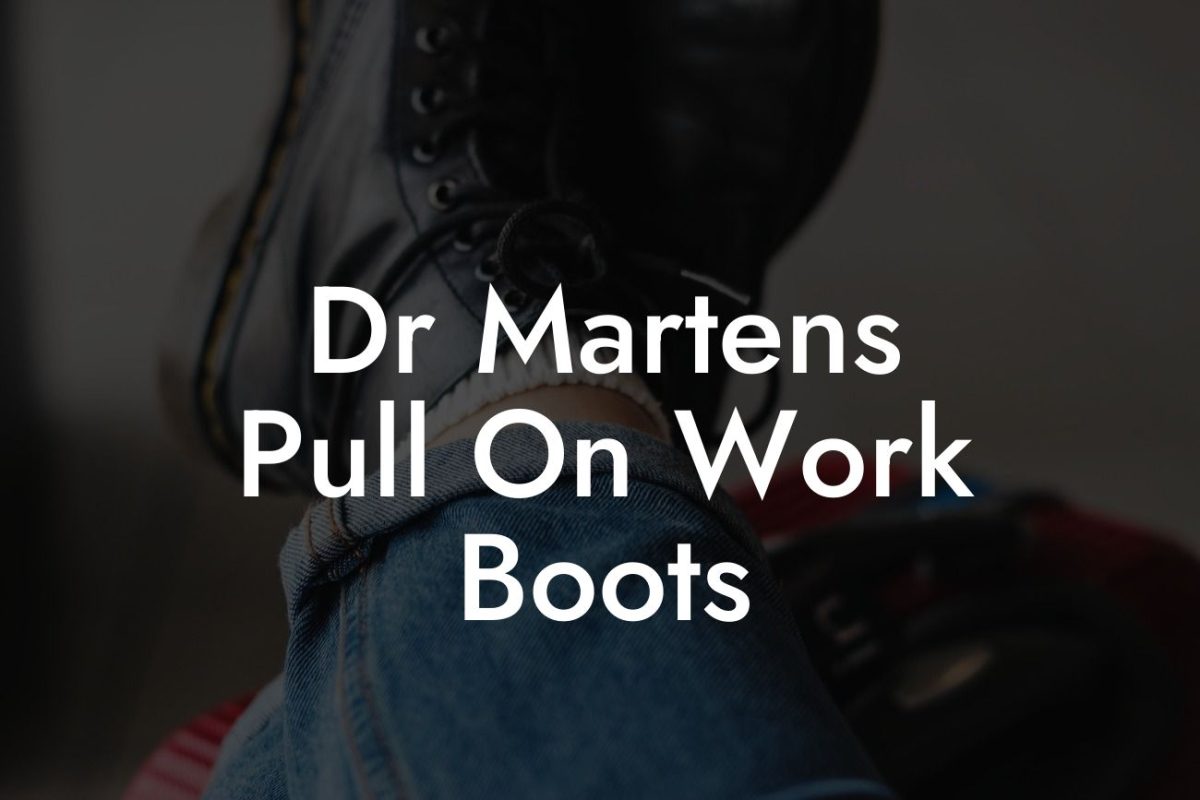 Dr Martens Pull On Work Boots