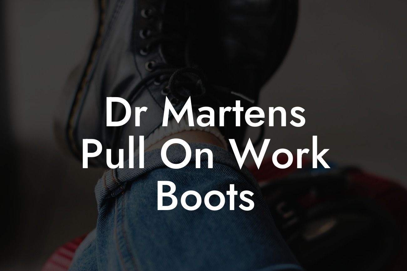 Dr Martens Pull On Work Boots