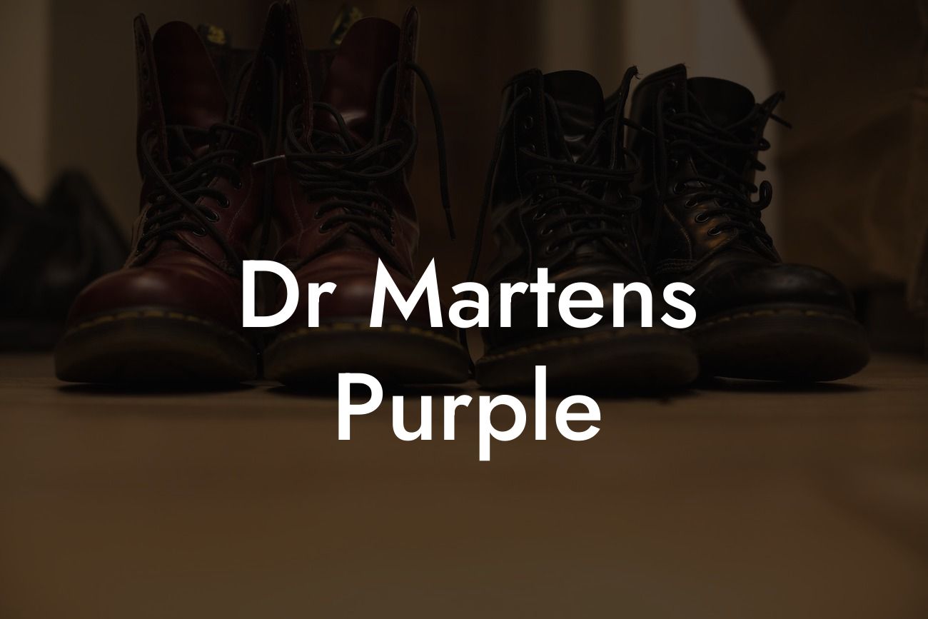 Dr Martens Purple