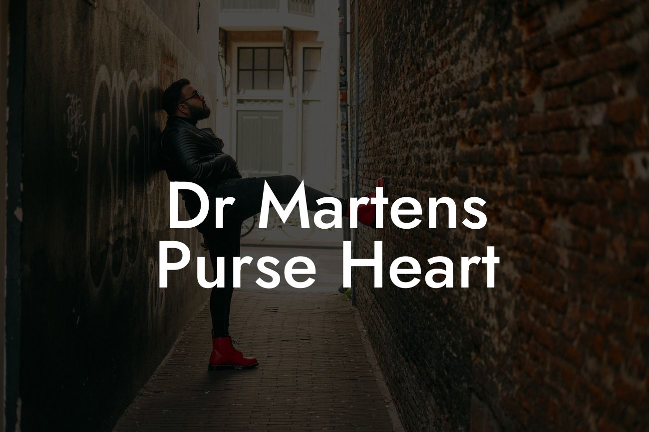 Dr Martens Purse Heart