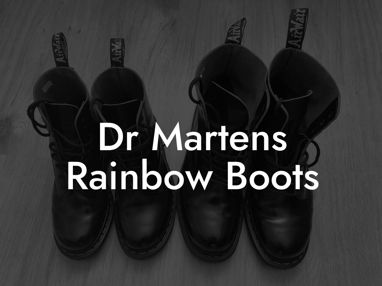 Dr Martens Rainbow Boots