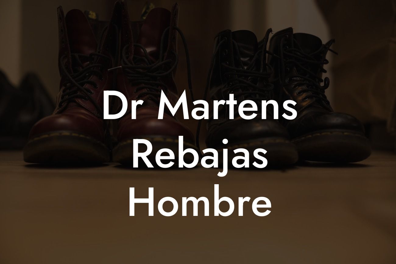 Dr Martens Rebajas Hombre