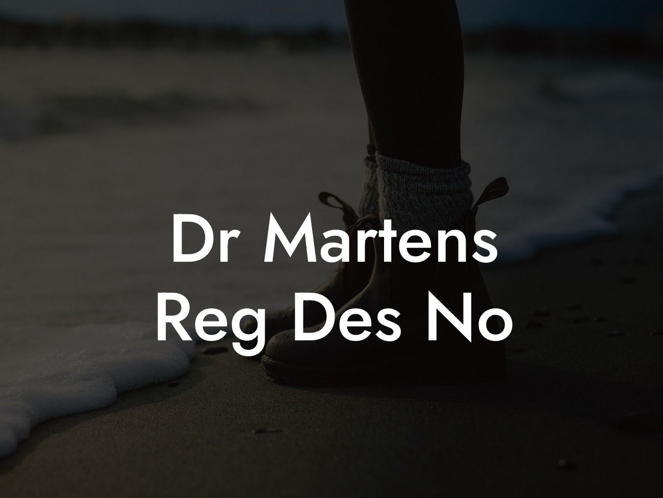 Dr Martens Reg Des No