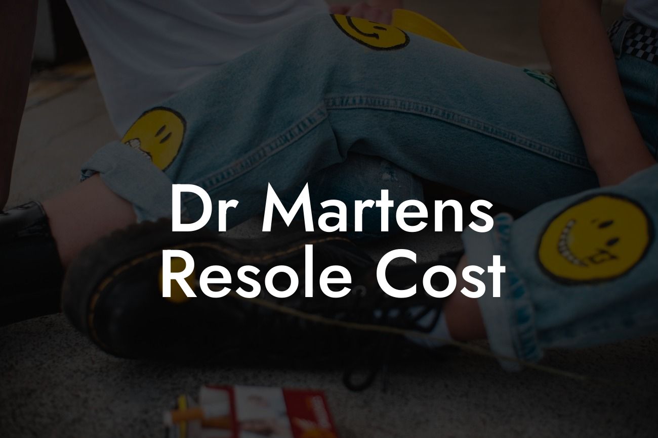 Dr Martens Resole Cost