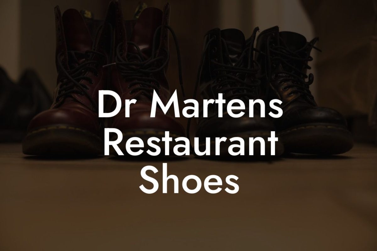 Dr Martens Restaurant Shoes