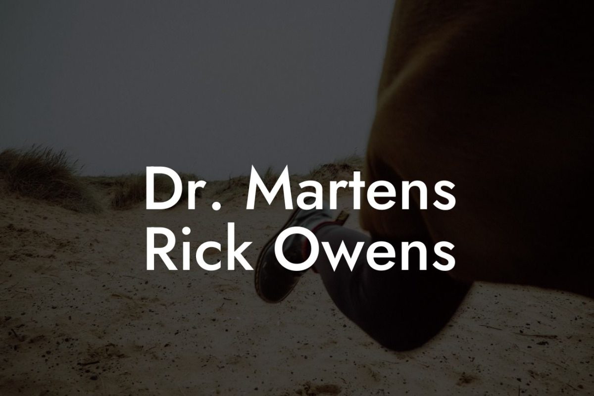 Dr. Martens Rick Owens