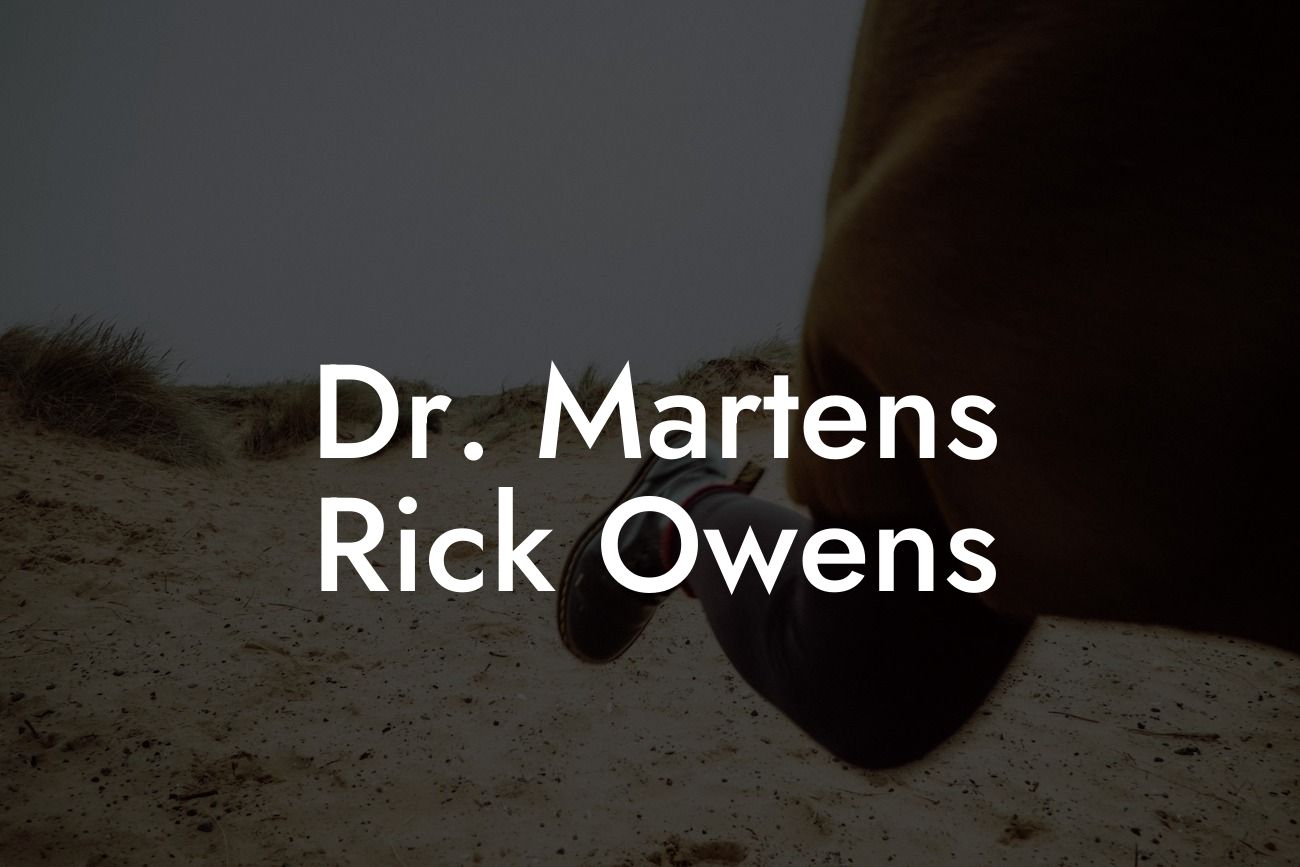 Dr Martens Rick Owens