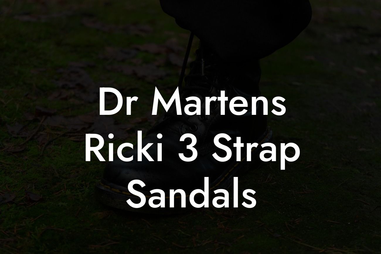 Dr Martens Ricki 3 Strap Sandals