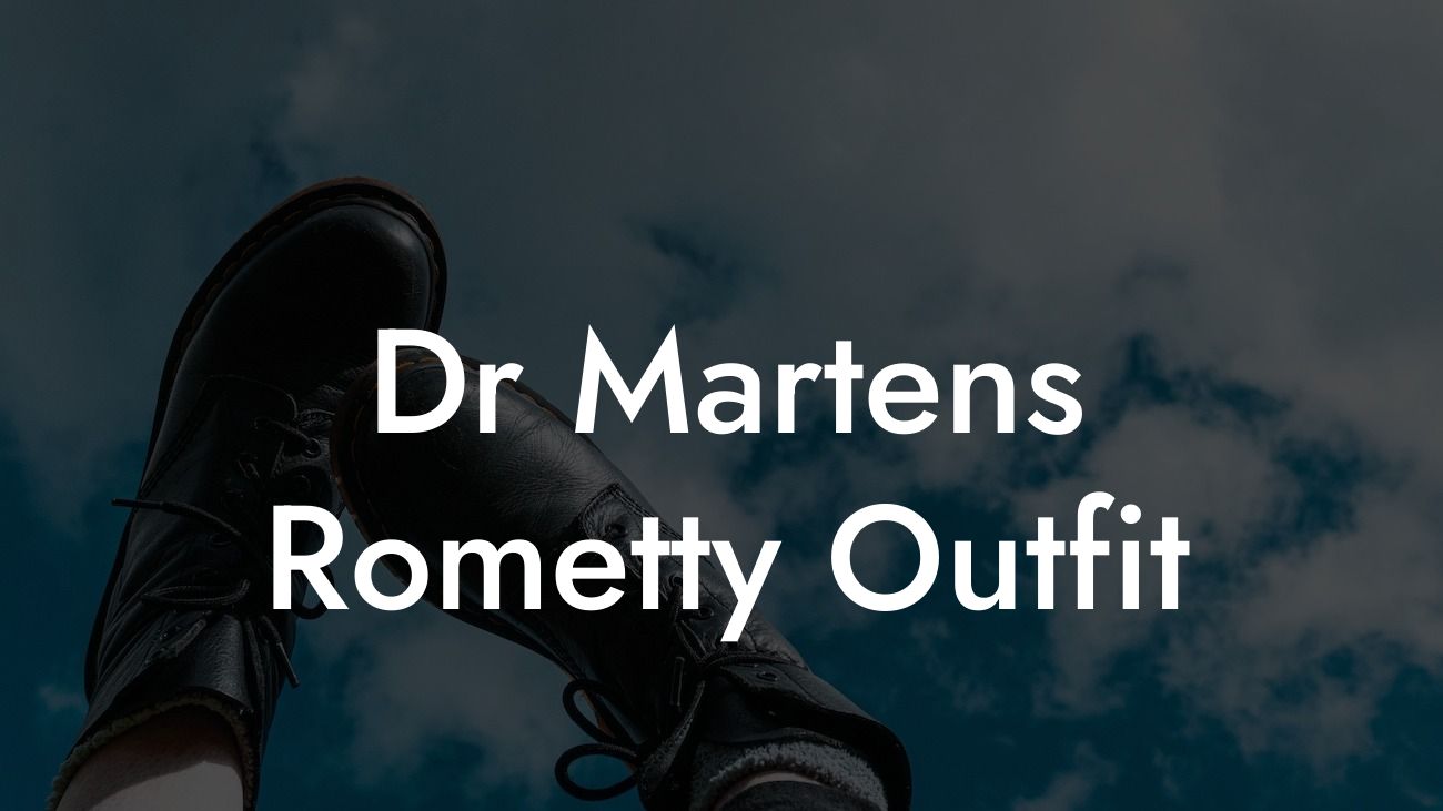 Dr Martens Rometty Outfit