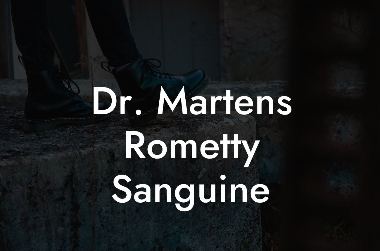 Dr. Martens Rometty Sanguine