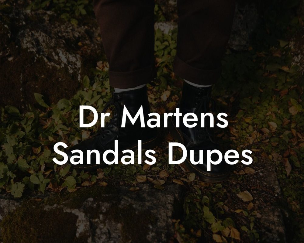 Dr Martens Sandals Dupes