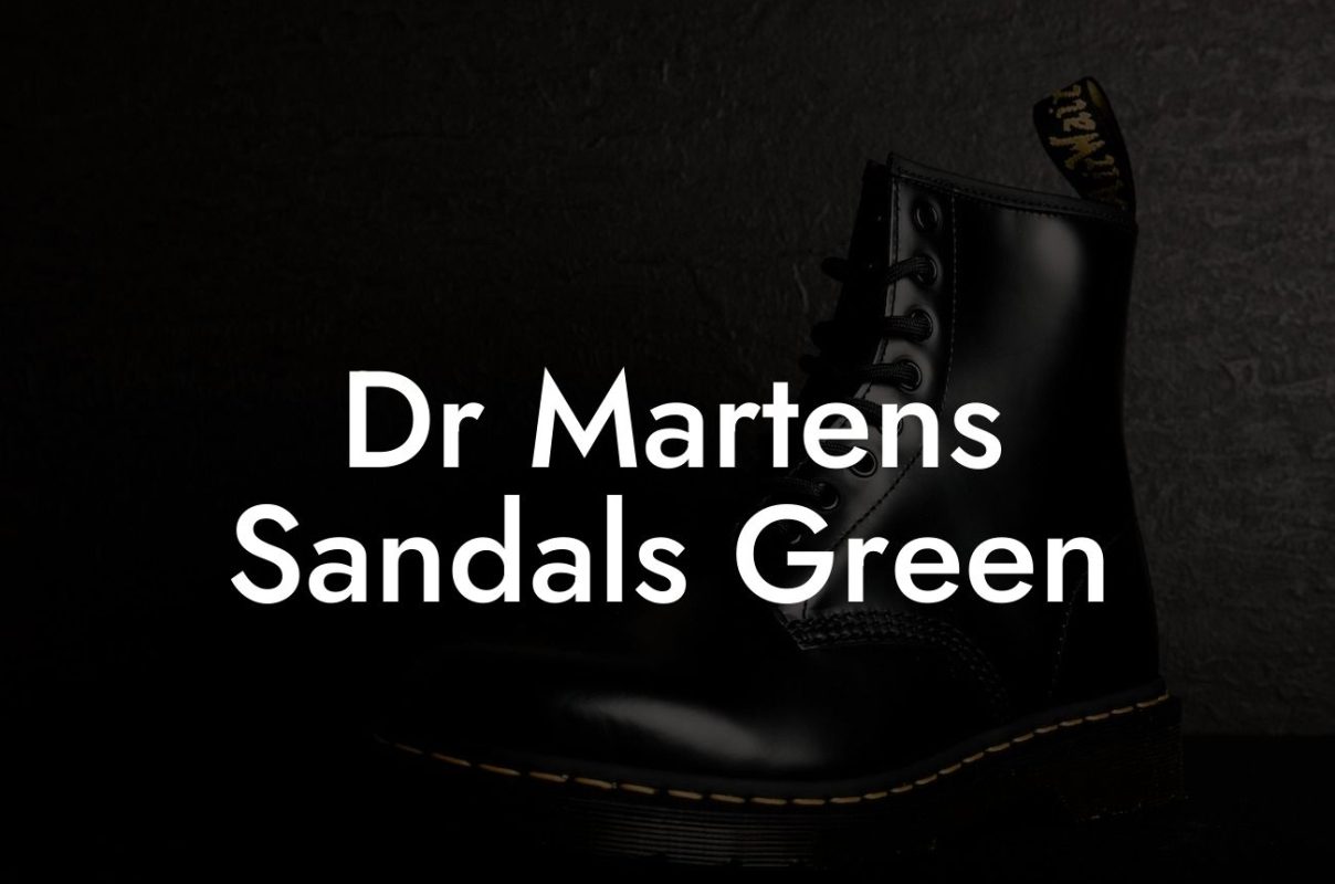 Dr Martens Sandals Green