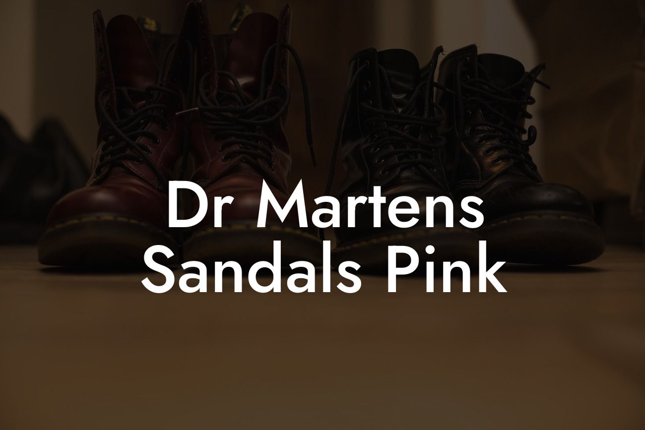 Dr Martens Sandals Pink