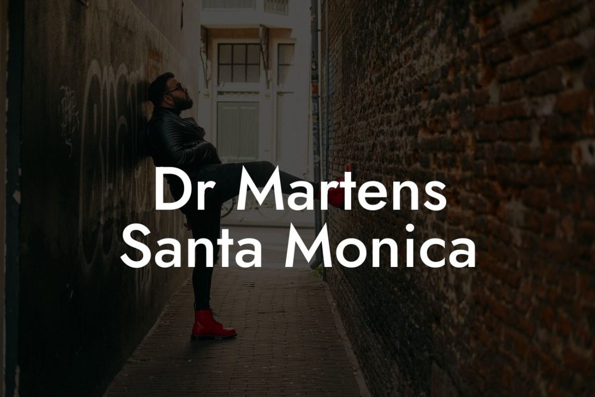 Dr Martens Santa Monica