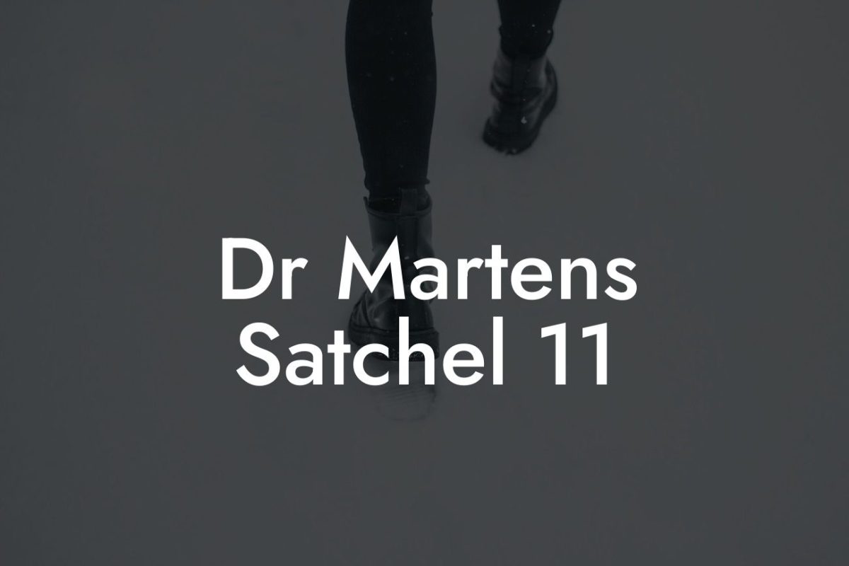 Dr Martens Satchel 11