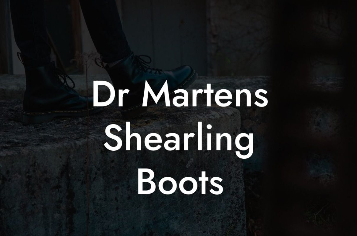 Dr Martens Shearling Boots