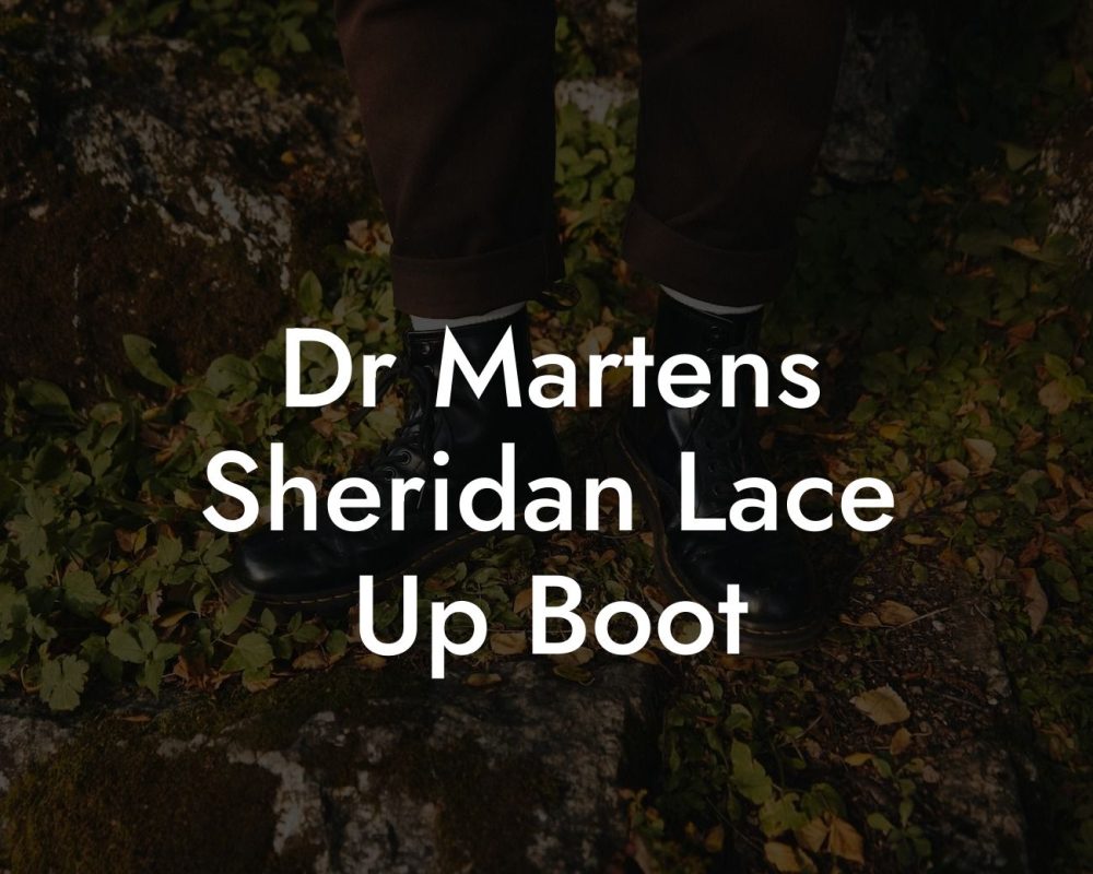 Dr Martens Sheridan Lace Up Boot