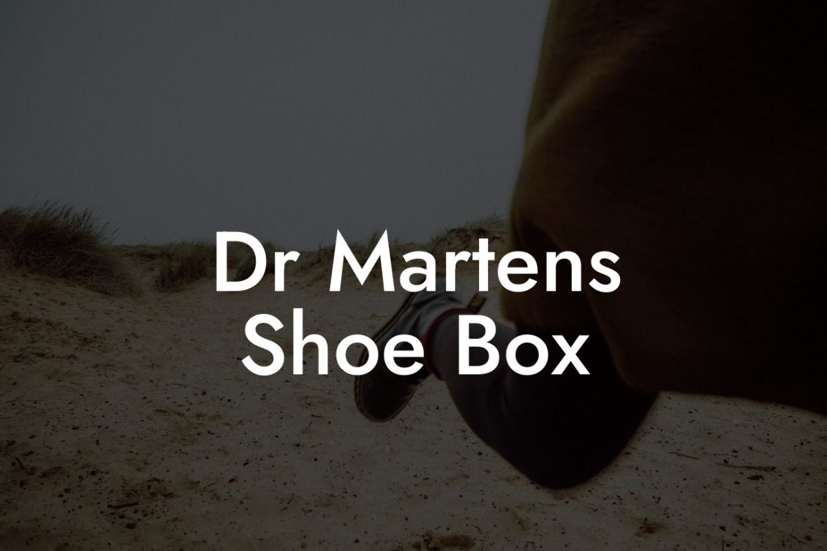 Dr Martens Shoe Box