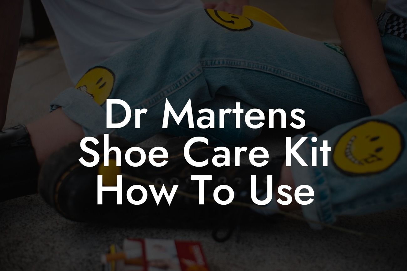 Dr Martens Shoe Care Kit How To Use