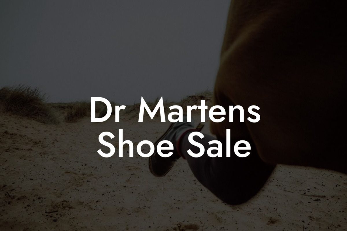 Dr Martens Shoe Sale