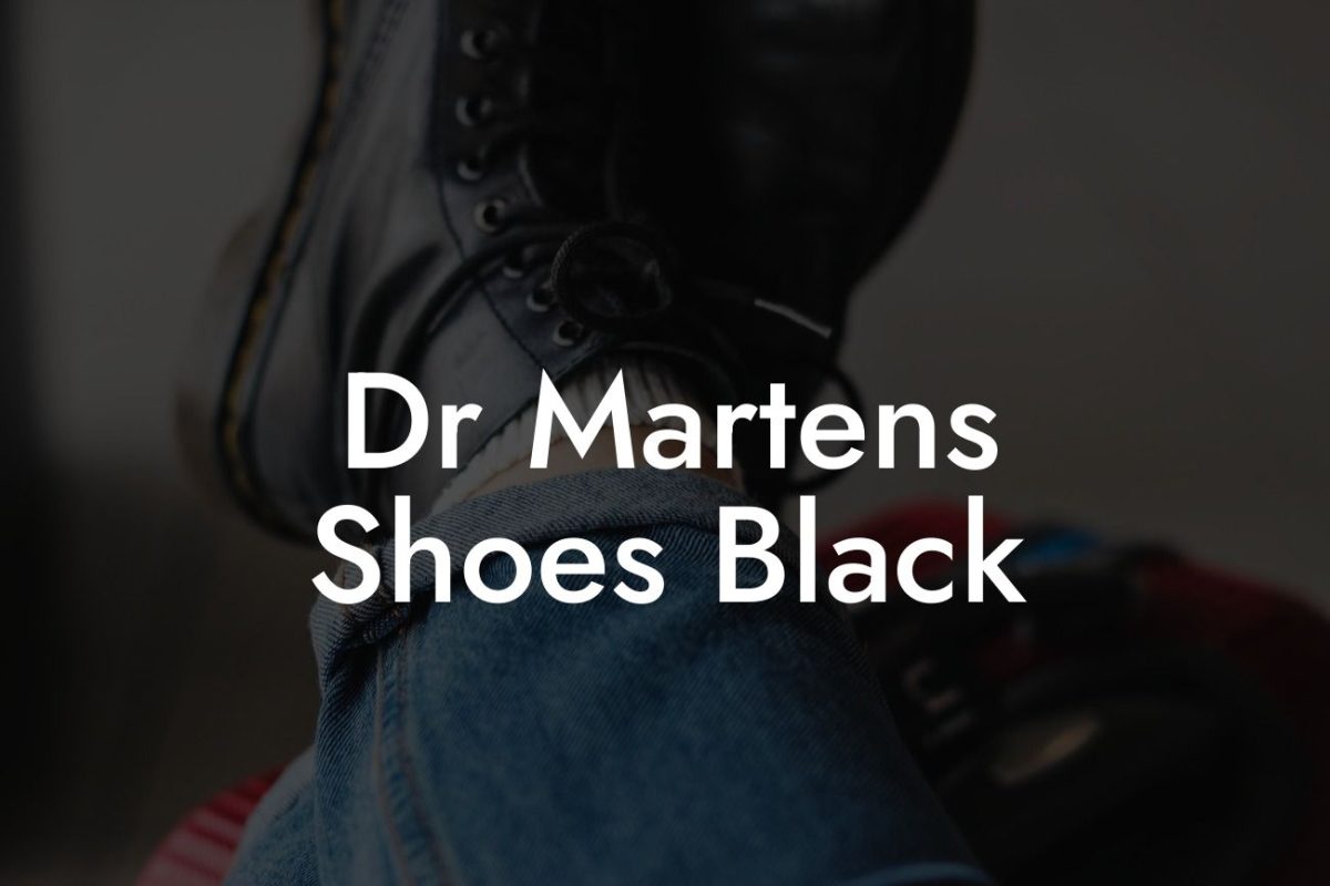 Dr Martens Shoes Black